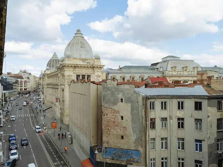Amazing View Calea Victoriei Old City Bükreş Romanya
